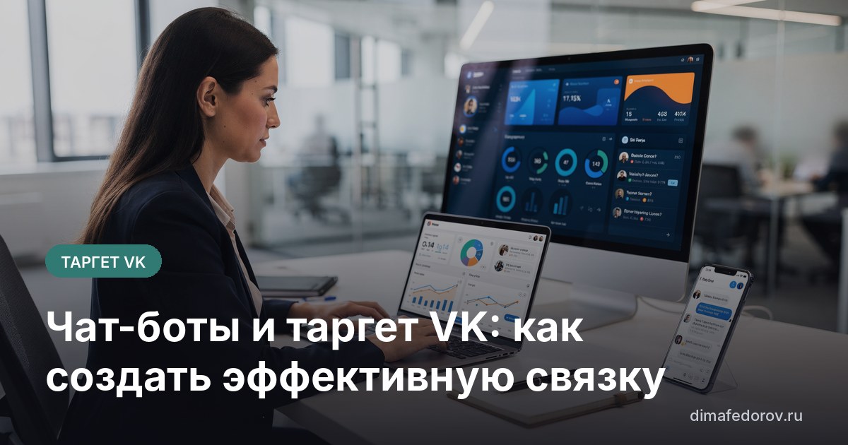 Чат-боты и таргет VK: как создать эффективную связку