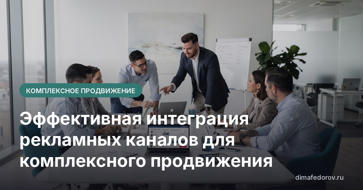 Эффективная интеграция рекламных каналов для комплексного продвижения