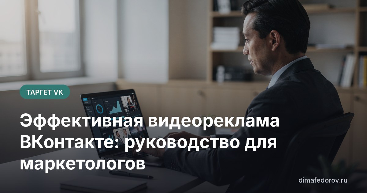 Эффективная видеореклама ВКонтакте: руководство для маркетологов