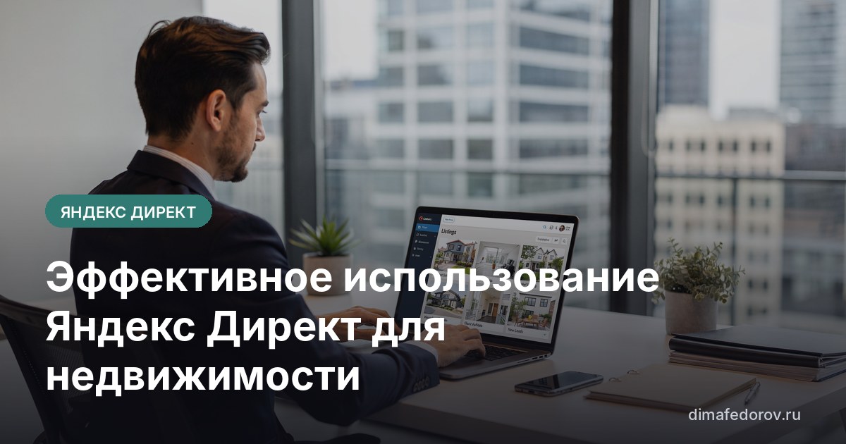 Эффективное использование Яндекс Директ для недвижимости