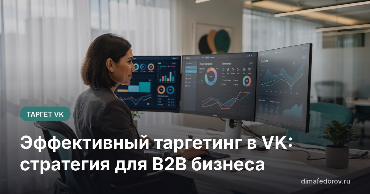 Эффективный таргетинг в VK: стратегия для B2B бизнеса