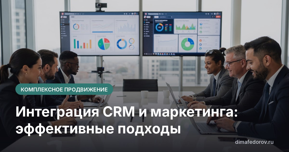 Интеграция CRM и маркетинга: эффективные подходы