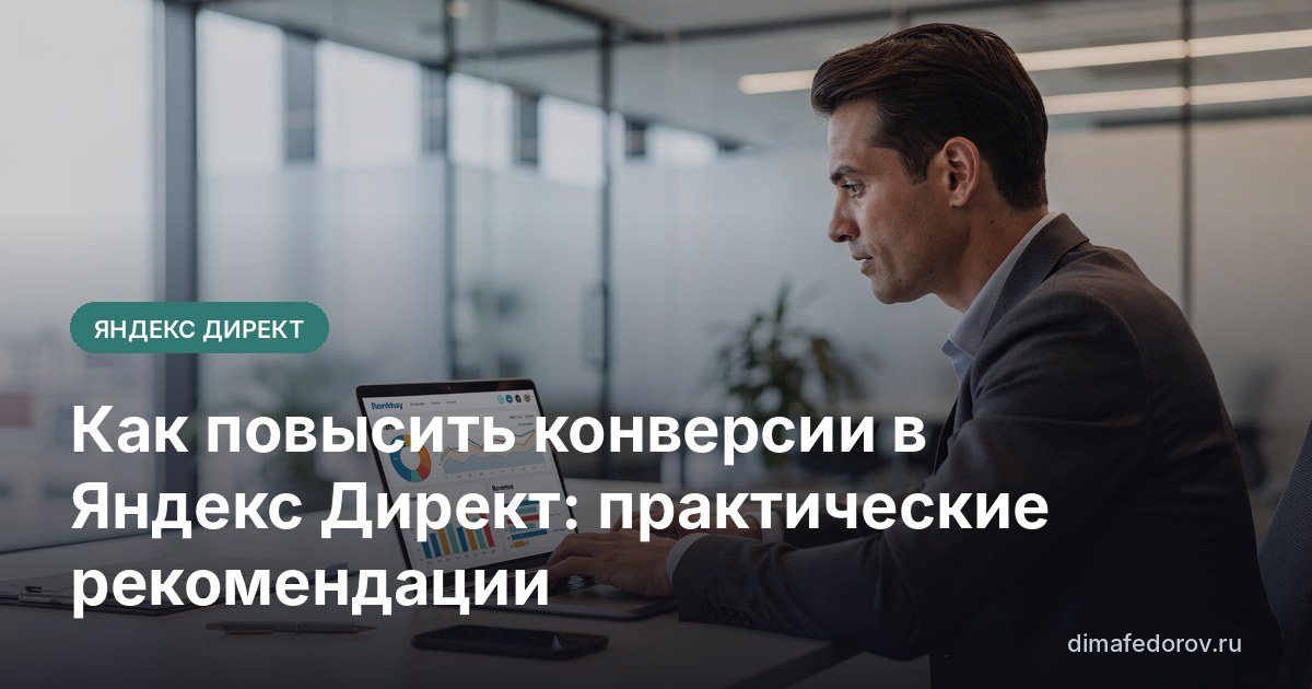 Как повысить конверсии в Яндекс Директ: практические рекомендации