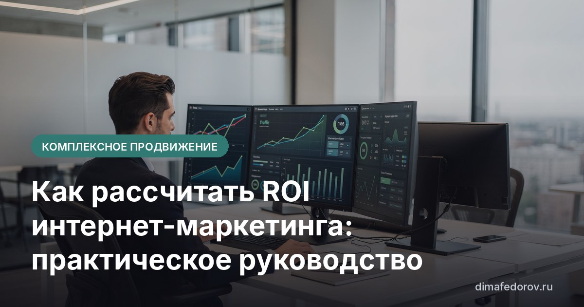 Как рассчитать ROI интернет-маркетинга: практическое руководство