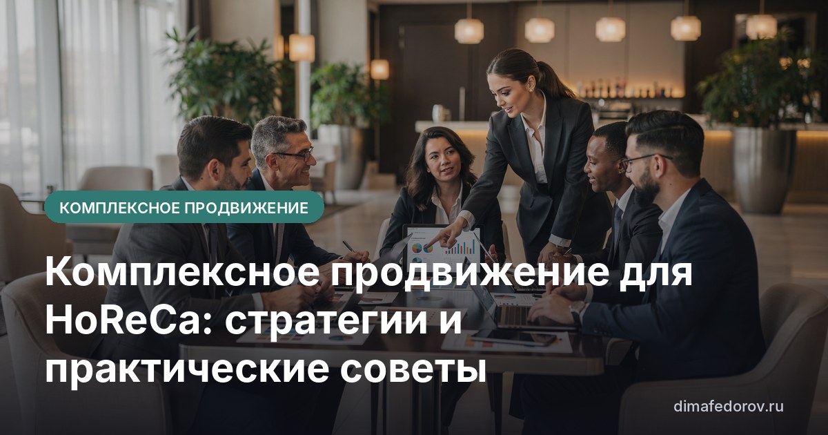 Комплексное продвижение для HoReCa: стратегии и практические советы