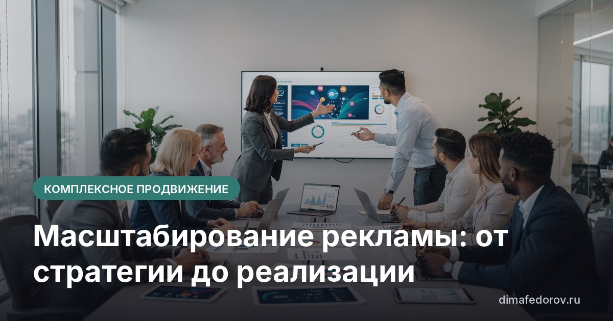 Масштабирование рекламы: от стратегии до реализации