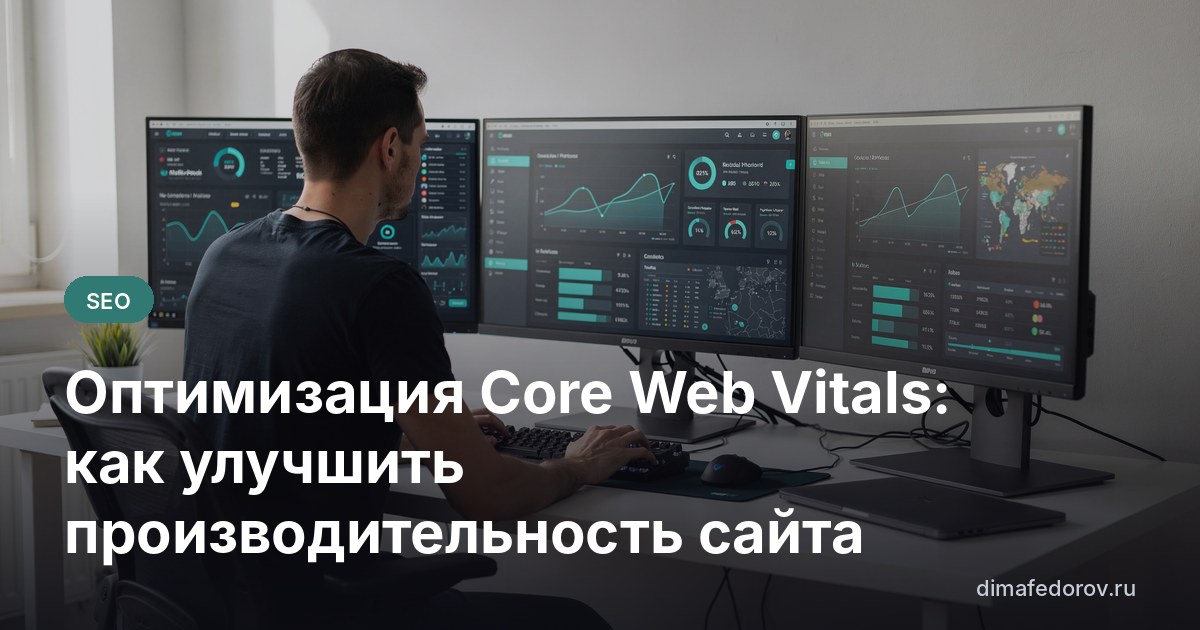 Оптимизация Core Web Vitals: как улучшить производительность сайта