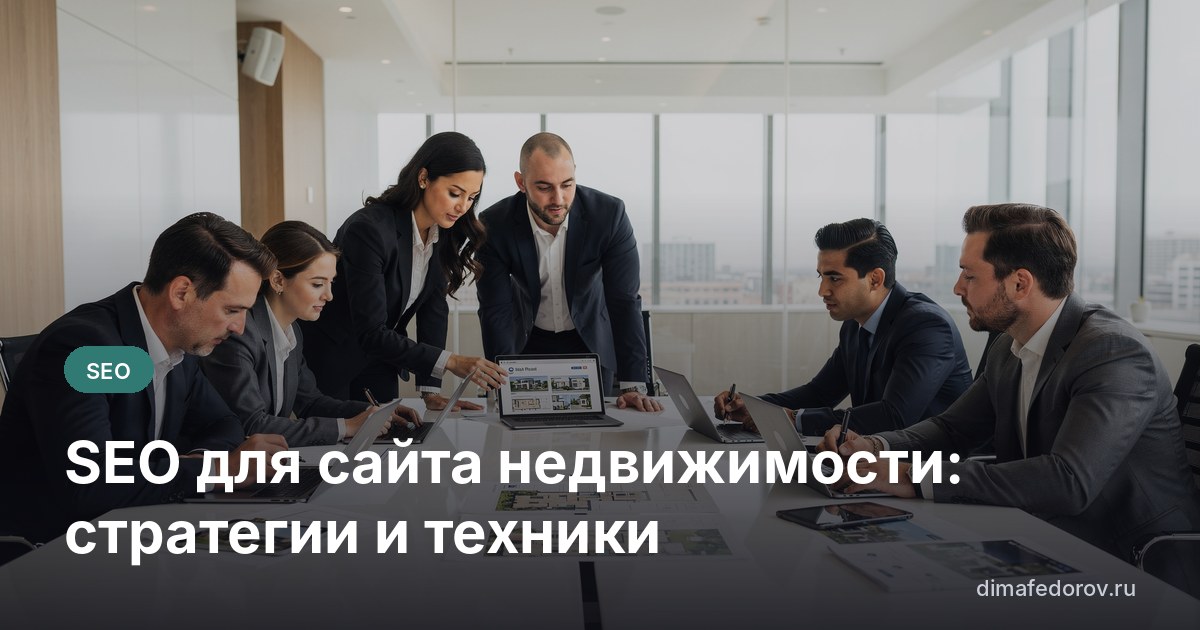 SEO для сайта недвижимости: стратегии и техники