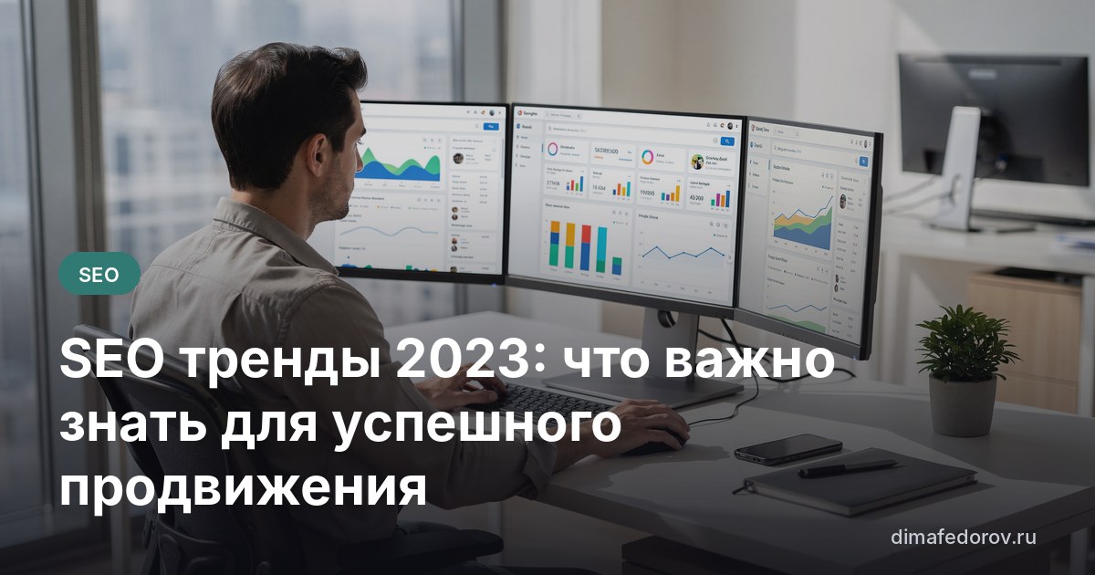 SEO тренды 2023: что важно знать для успешного продвижения