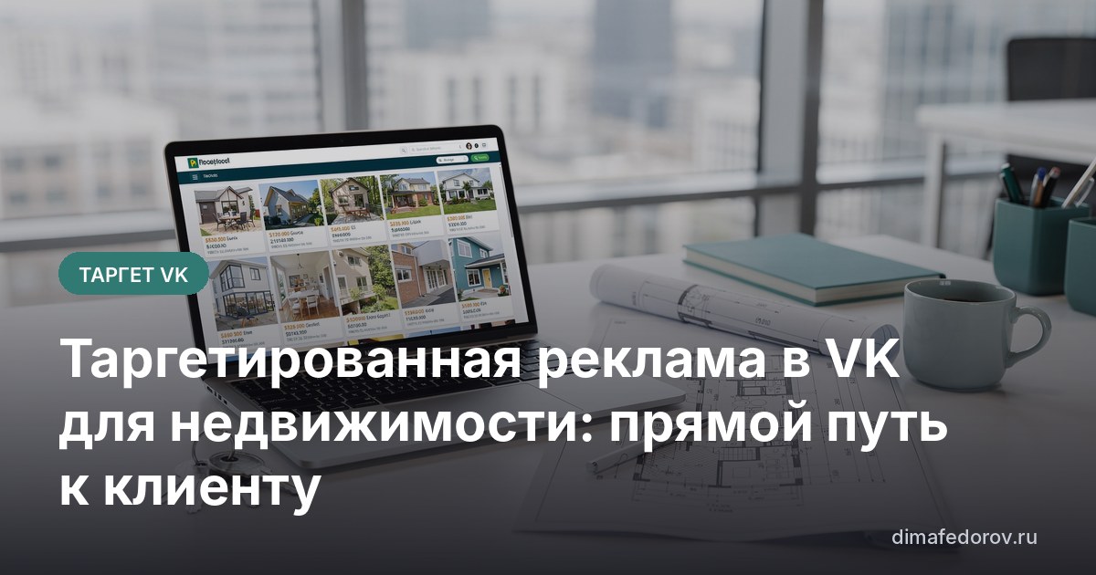 Таргетированная реклама в VK для недвижимости: прямой путь к клиенту