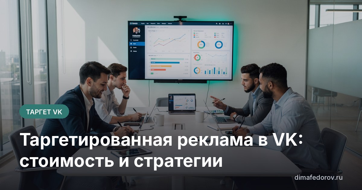 Таргетированная реклама в VK: стоимость и стратегии
