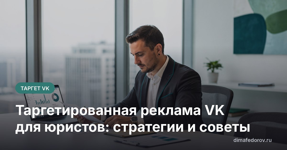 Таргетированная реклама VK для юристов: стратегии и советы