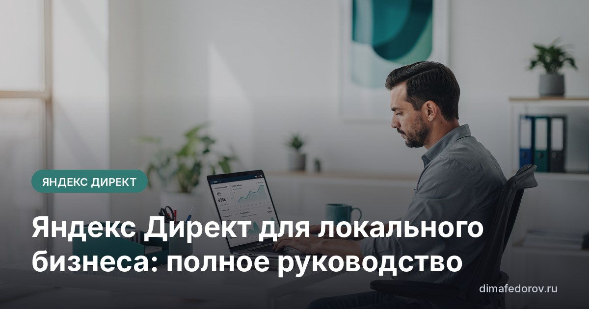 Яндекс Директ для локального бизнеса: полное руководство